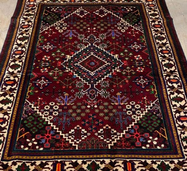 2×1.4M Persian Joshaghan Rug