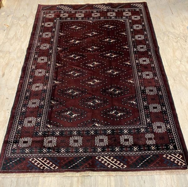 2.2×1.5M Bokhara Turkoman Persian Rug