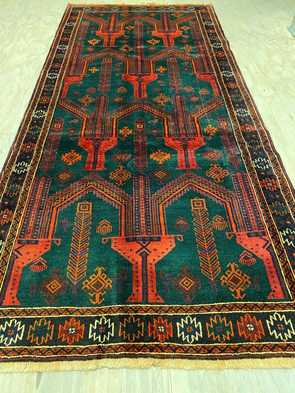 2.6×1.2M Kurdi Quchan Rug