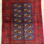 1.5x1M Bokhara Turkoman Persian Rug