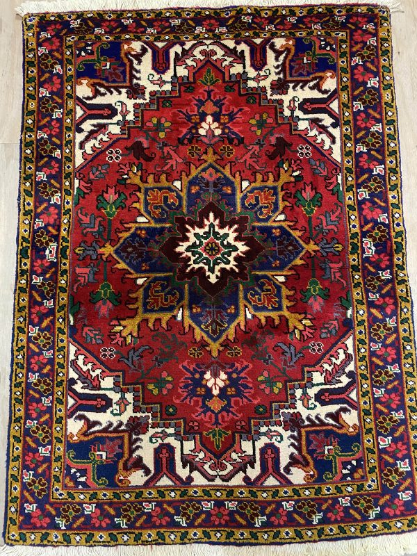 1.4x1M Rare Heriz Persian Rug