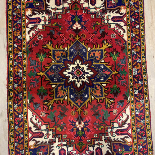 1.5x1M Rare Heriz Persian Rug