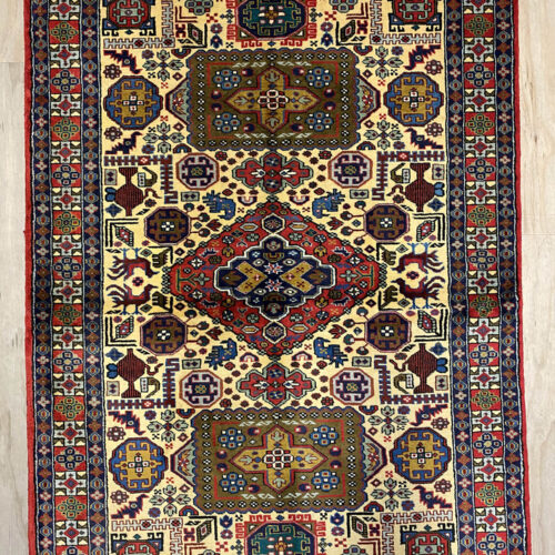 1.6x1.1M Persian Ardebil Pictorial Rug