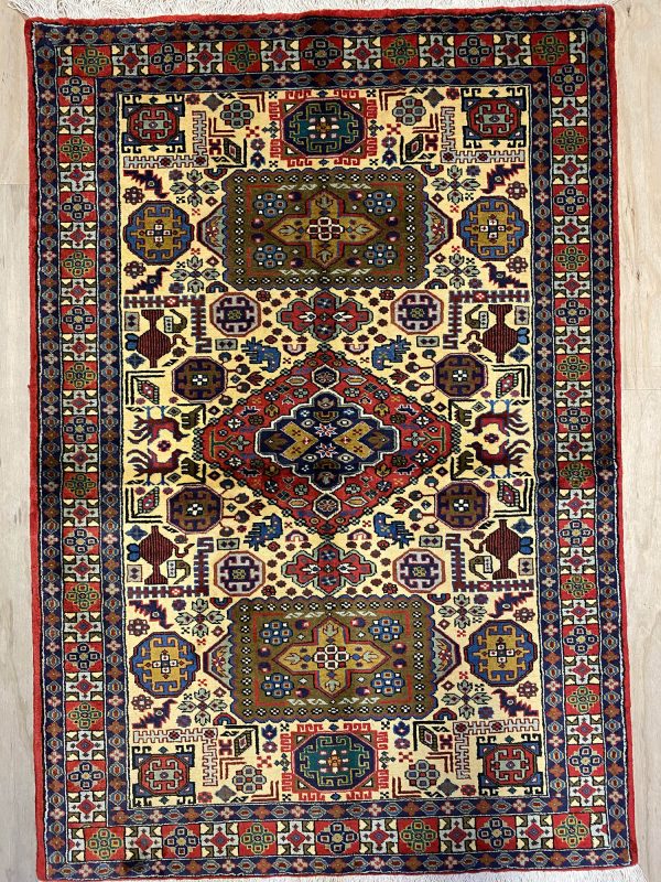 1.6×1.1M Persian Ardebil Pictorial Rug