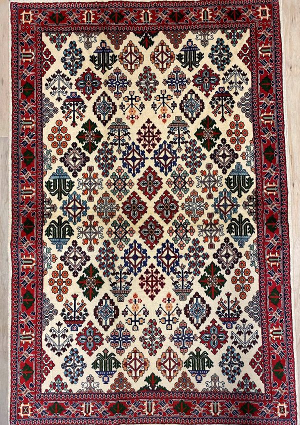 1.8×1.2M Persian Joshaghan Rug
