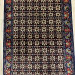 1.6×1.1M Fine Persian Iron Bijar Rug