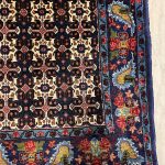 1.6×1.1M Masterpiece Persian Iron Bijar Rug