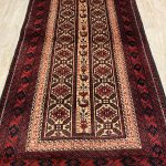 2x1M Persian Balouchi Nomadic Rug