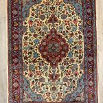 1.6×1.1M Arabesque Sarough Rug