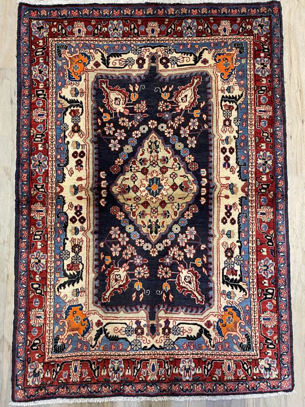 1.5x1M Traditional Sarough Rug