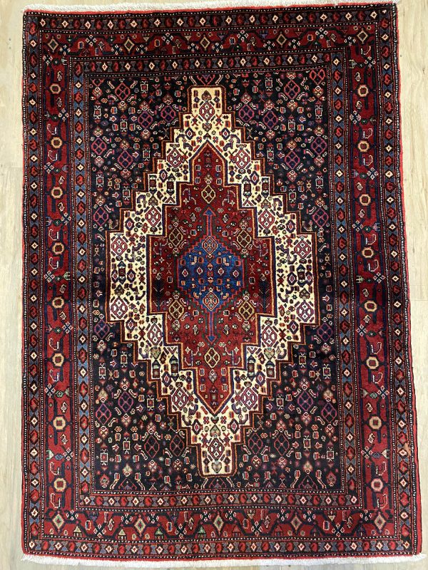 1.7×1.2M Kurdish Senneh Bijar Rug