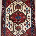 1.5×1.1M Village Persian Saveh Rug