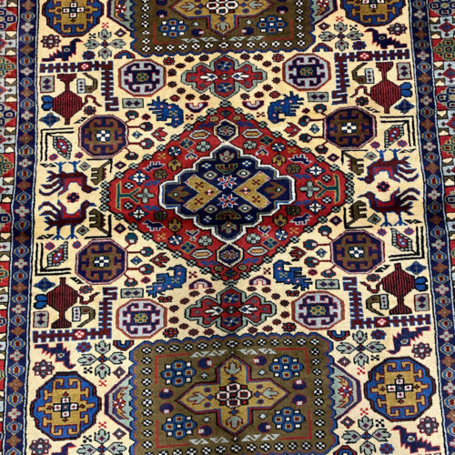 1.6x1.1M Persian Ardebil Pictorial Rug