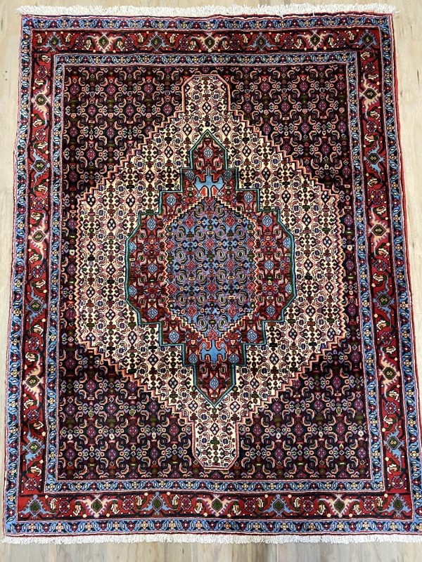 1.6×1.2M Kurdish Senneh Bijar Rug (sanandaj)