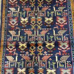 1.1×0.8M Hamedan Persian Rug