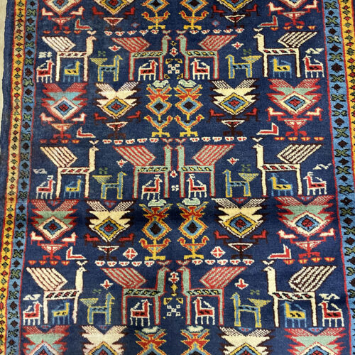 1.1x0.8M Hamedan Persian Rug