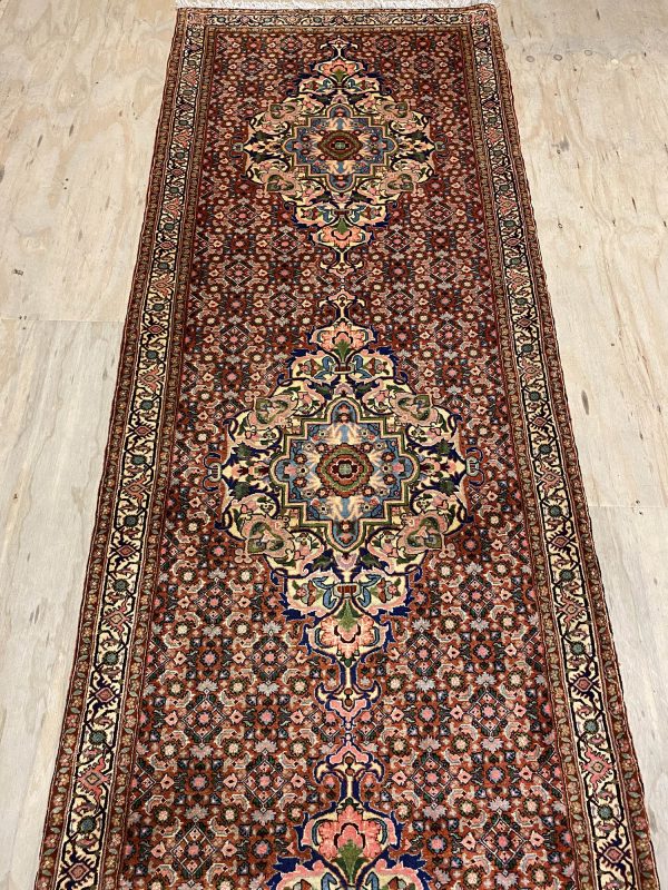 4M Senneh Bijar Persian Runner