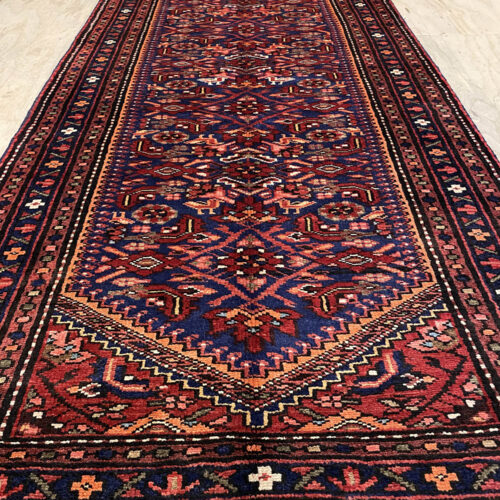 3M Antique Hamedan Persian Runner