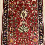 4M Vase Design Tabriz Persian Runner