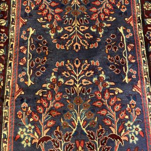 4M Long Tribal Handmade Hamedan Runner