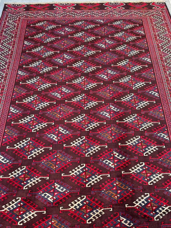 3.1×2.1M Tribal Persian Turkoman Rug