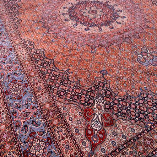 4.2x3.1M Signed Super Fine Mood Persian Rug (60 Raj)