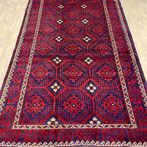 2.8x1.4M Persian Balouchi Nomadic Rug