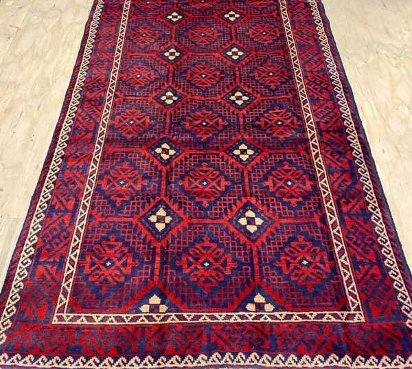 2.8×1.4M Persian Balouchi Nomadic Rug