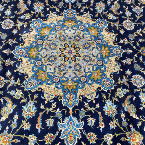 4.4x3.1M Signed Persian Kashan