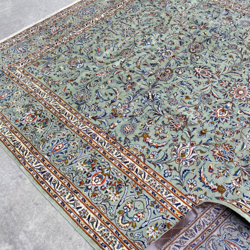 4x3M Pistachio Tone Persian Kashan