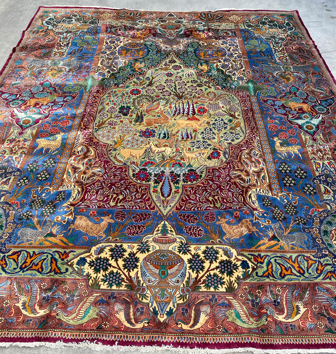 4x3M Fine Garden Of Eden Kashmar Rug