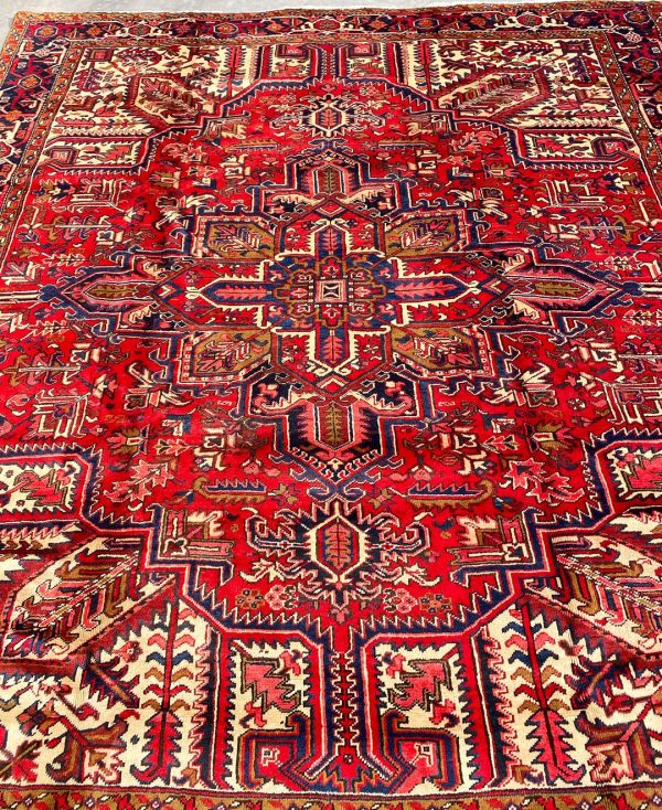 3.2×2.8M Genuine Heriz Persian Rug