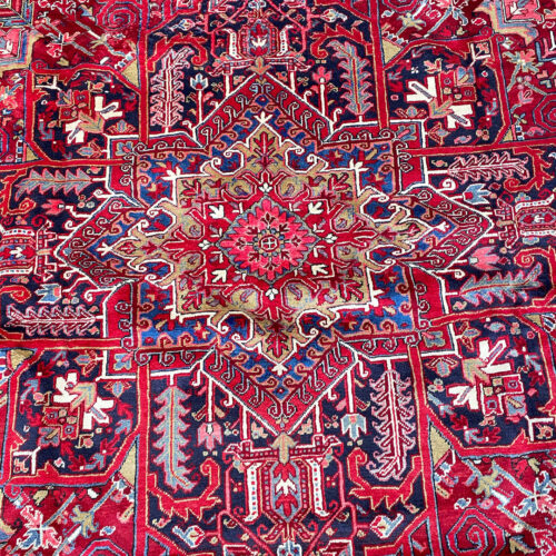 4x3M Fine Genuine Heriz Persian Rug