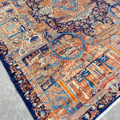 Antique Achaemenid Kashmar Rug