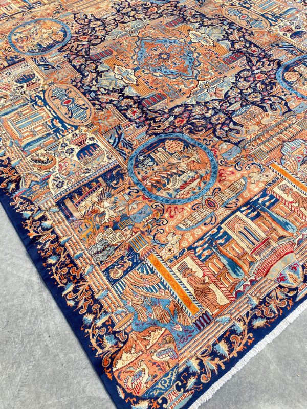 Antique Achaemenid Kashmar Rug