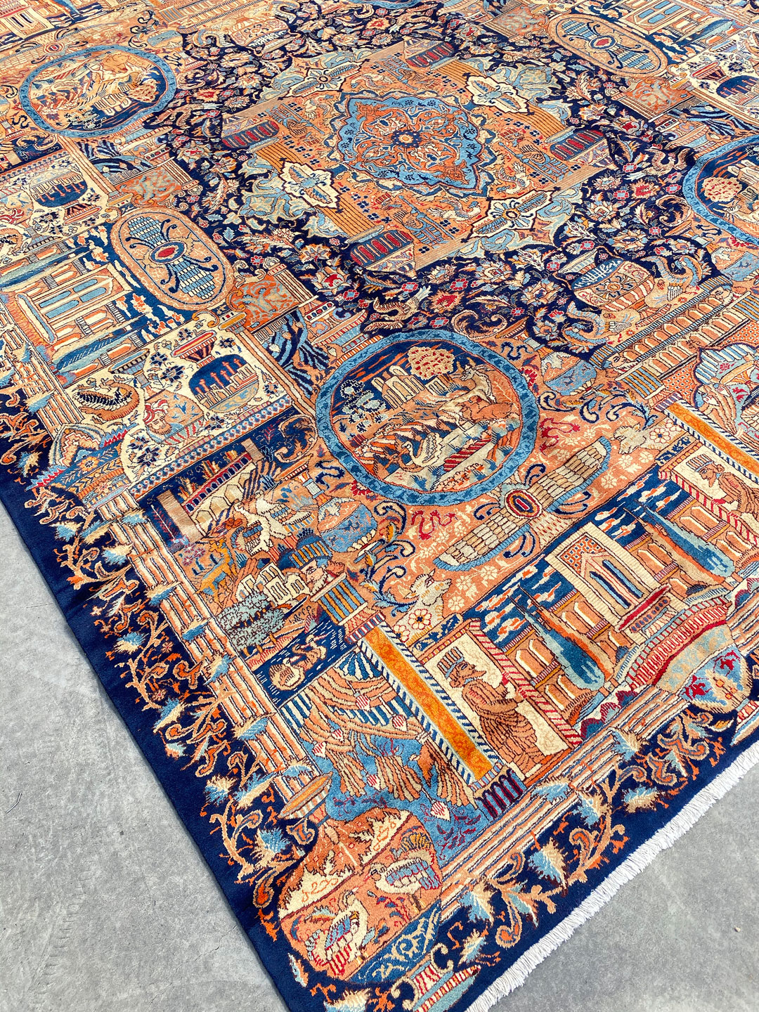 Antique Achaemenid Kashmar Rug