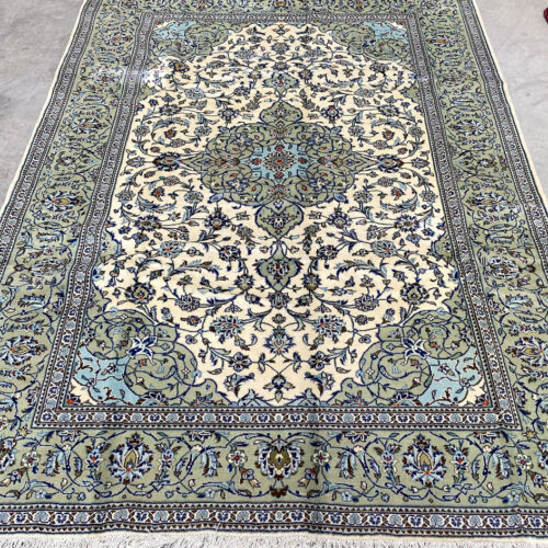 3x2M Beige Persian Kashan