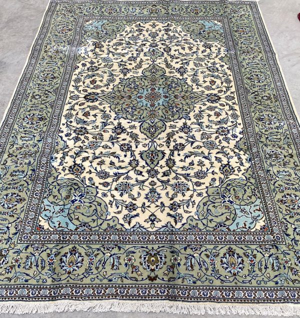 3x2M Beige Persian Kashan