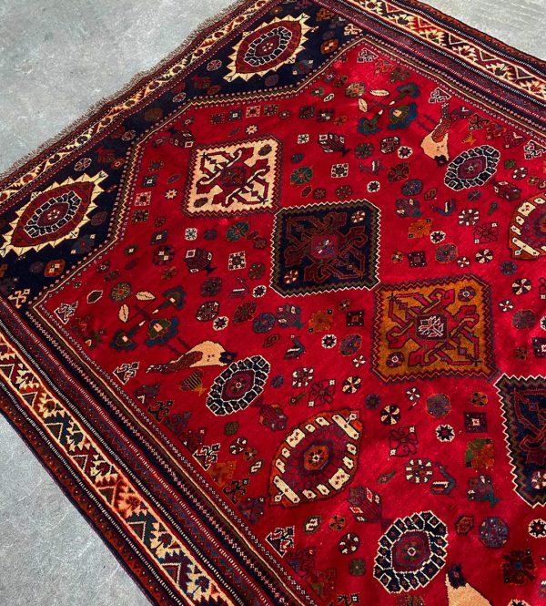 2.6×1.8M Qashghai Shiraz Rug