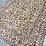 3.5×2.6M Antique Persian Kashan Rug