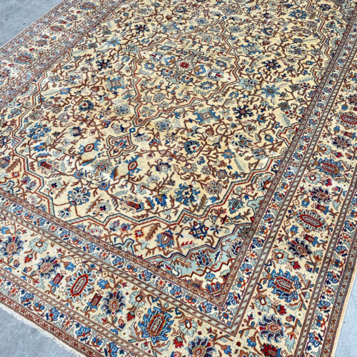 3.5x2.6M Antique Persian Kashan Rug