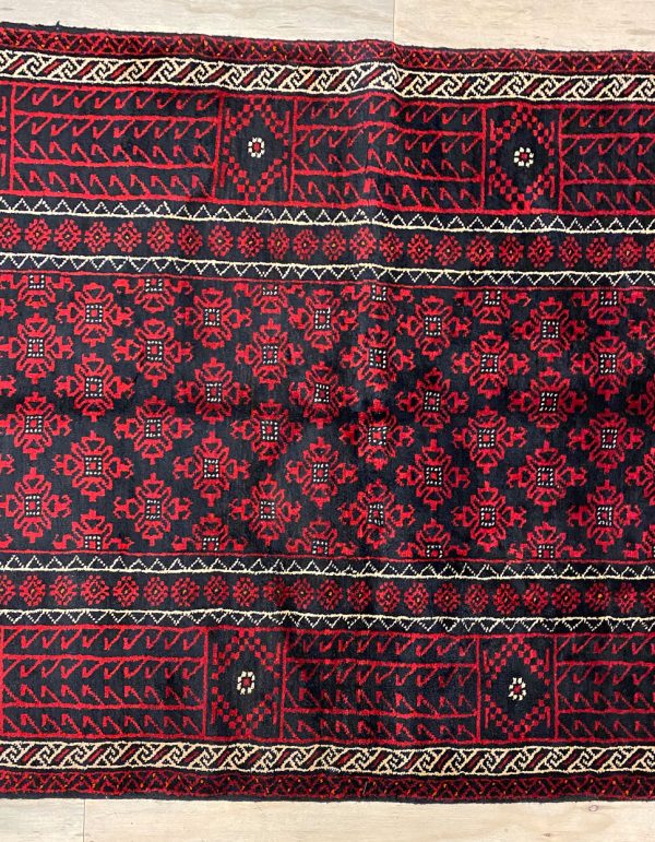 2.1×1.1Persian Balouchi Nomadic Rug