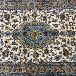 1.5x1M Signed Beige Persian Kashan