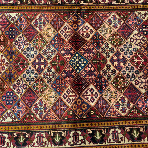 2x1.4M Vintage Persian Joshaghan Rug