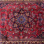 Masterpiece 2.1×1.5M Antique Mashad Persian Rug