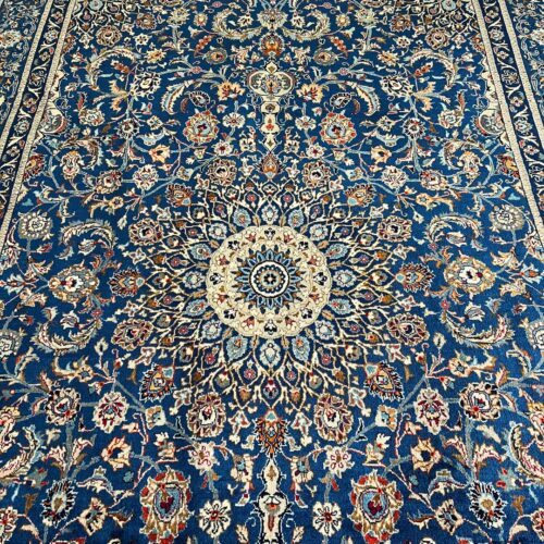 blue kashmar rug