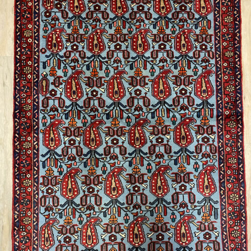 Persian Hamadan Paisley Design (Saveh Boteh)
