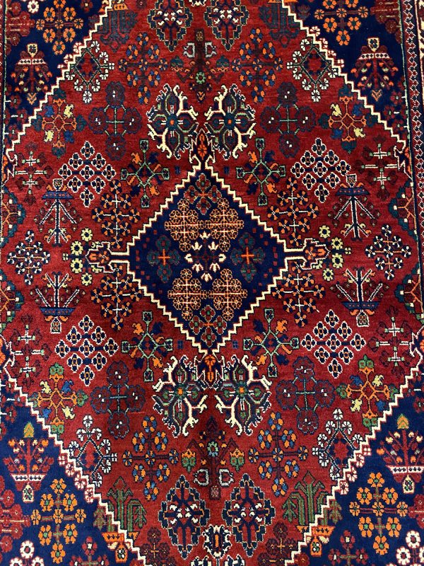 1.6×1.1M Persian Joshaghan Rug