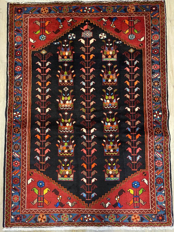 1.7×1.2M Persian Saveh Rug