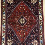 1.5x1M Qashghai Shiraz Rug